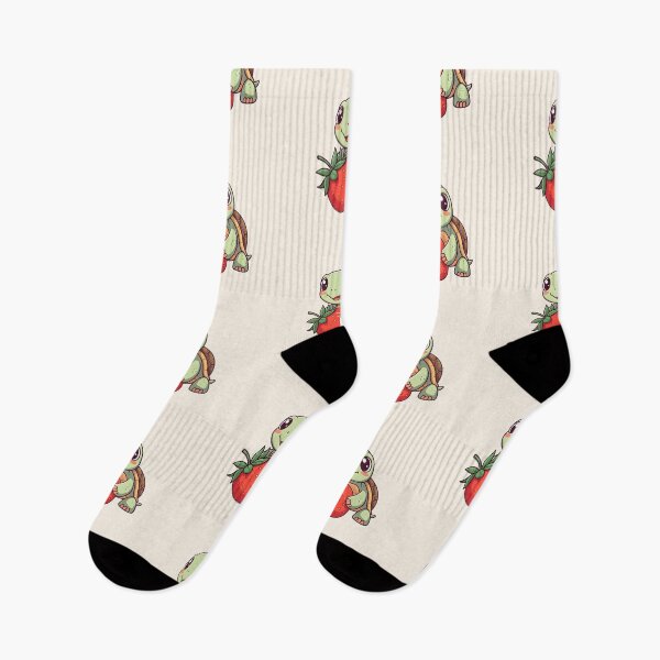 Item preview, Turtle with a strawberry designed and sold by PrintLabStudio.