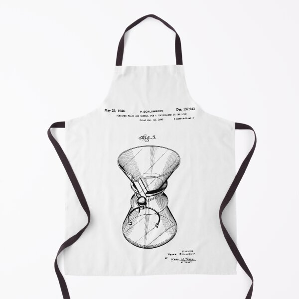 Item preview, Coffee Chemex patent, coffee patent gift idea, Vintage Chemex designed and sold by anodyle.