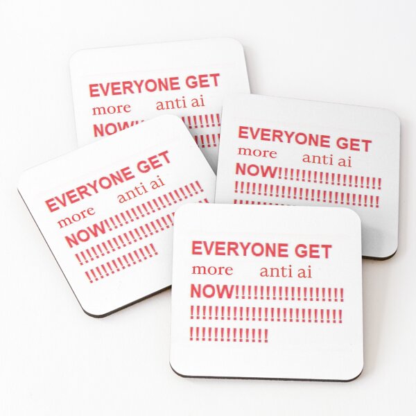 Item preview, Get Anti-AI Now!!! designed and sold by emma's shop.