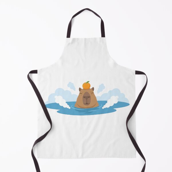 Item preview, Capybara Spa Day Yuzu Bath Japan Aesthetic designed and sold by Petzzz.
