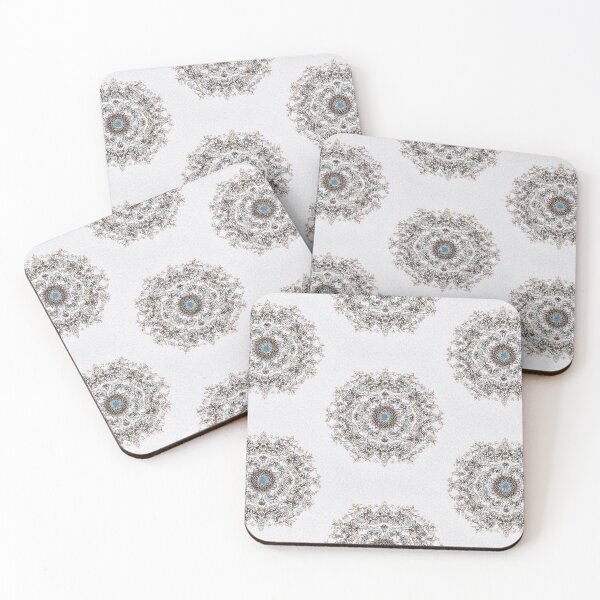 Item preview, Ornate Neutral Mandala Seamless Pattern designed and sold by SassyArtistry.