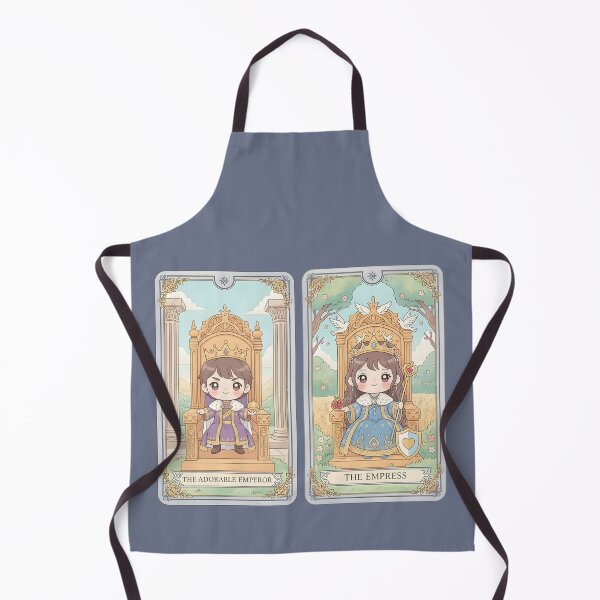 Item preview, Cute Emperor Tarot Card Illustration. designed and sold by Teenidesign .