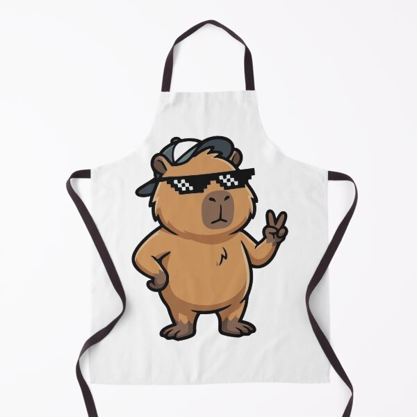 Item preview, Ok I Pull Up Cool Capybara Meme designed and sold by Petzzz.