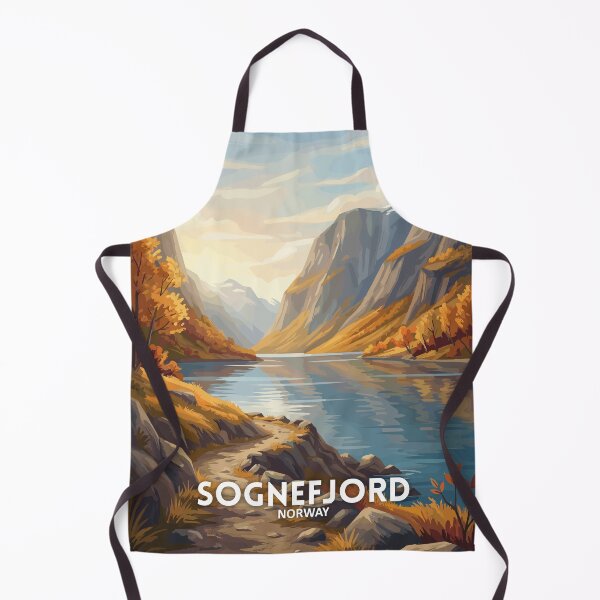 Item preview, Sognefjord Noruega - Arte de viaje designed and sold by Marciolini.