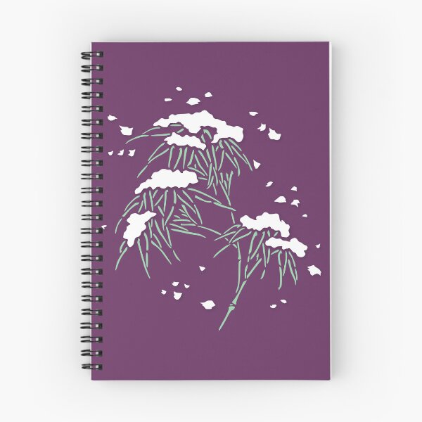 Item preview, Snow on Bamboo, Winter in Japan - Japanese seamless vintage pattern designed and sold by Japan Design Prints.