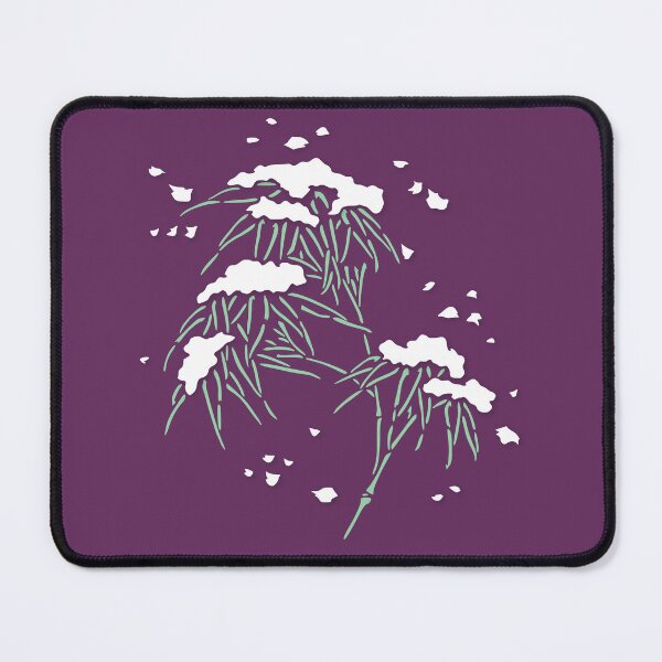 Item preview, Snow on Bamboo, Winter in Japan - Japanese seamless vintage pattern designed and sold by Japan Design Prints.