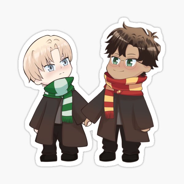 Chibi Drarry Sticker