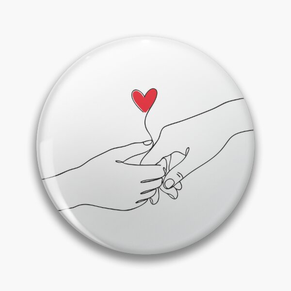Aperçu de l'œuvre Mains tenant un cœur pour la Saint-Valentin créée et vendue par Olhapro.