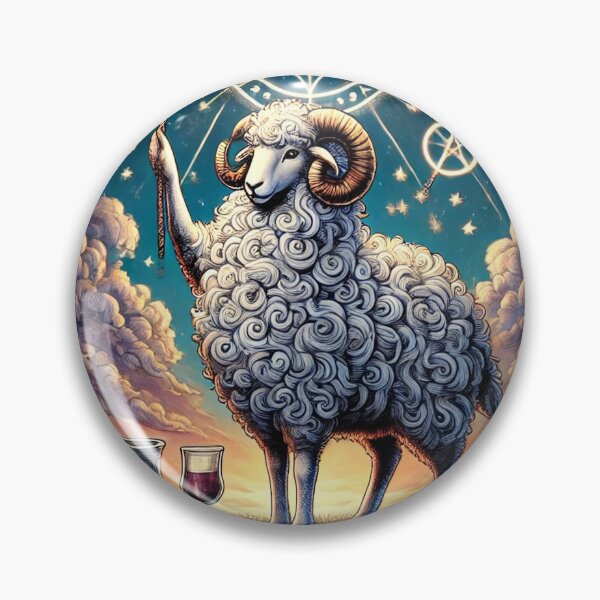 Item preview, Sheepism Tarot – The Magician designed and sold by Thpoar.