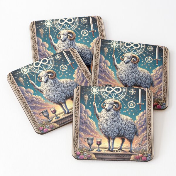 Item preview, Sheepism Tarot – The Magician designed and sold by Thpoar.