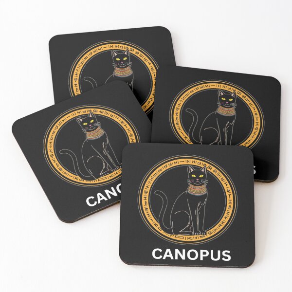 Item preview, CANOPUS Black Cat Egyptian Sigil designed and sold by loccotown168.