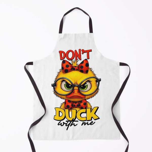 Item preview, Funny Angry Duck with Glasses - Don't Duck With Me designed and sold by ArtyFlow.