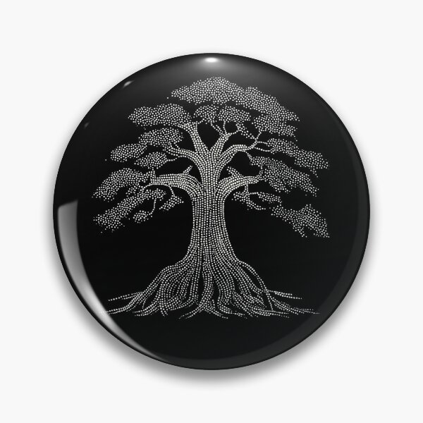 Item preview, Ceiba Tree Mayan Sacred Dot Art designed and sold by ConcienciaEco.