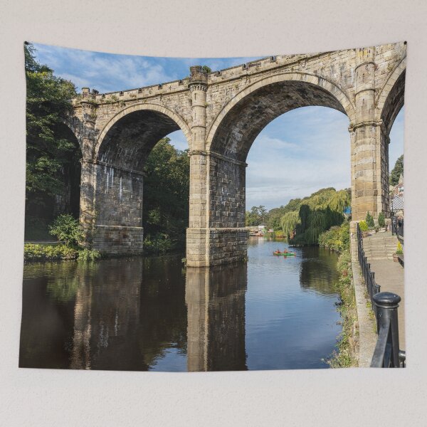 Item preview, Knaresborough Viaduct Spanning the River Nidd in North Yorkshire, England designed and sold by Paul Thompson Photography.