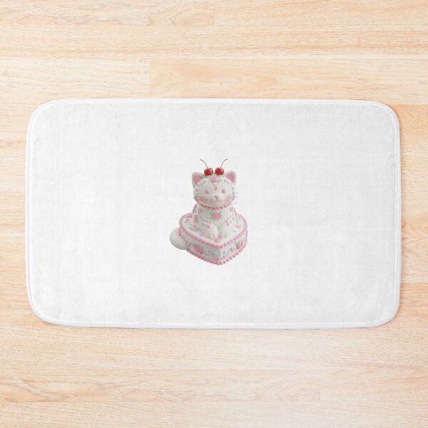 Item preview, Vintage Coquette Cat Cake - Aesthetic Soft Girl Pastel designed and sold by Maclaw200d.