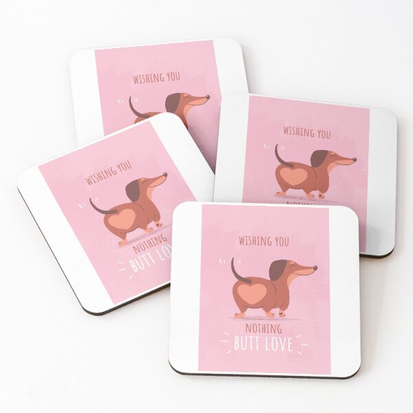 Item preview, Valentines day funny dog card designed and sold by wildinkgreetings.