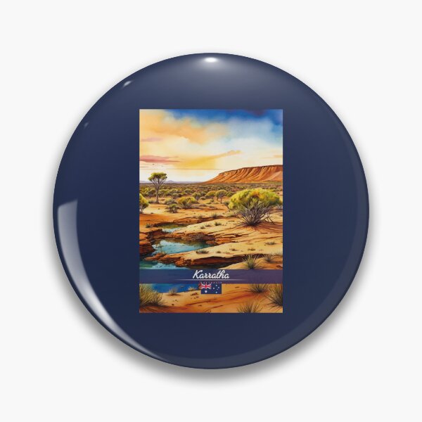Item preview, Karratha Australia Travel  designed and sold by Thistle-TShop.