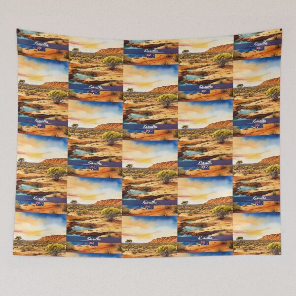 Item preview, Karratha Australia Travel  designed and sold by Thistle-TShop.