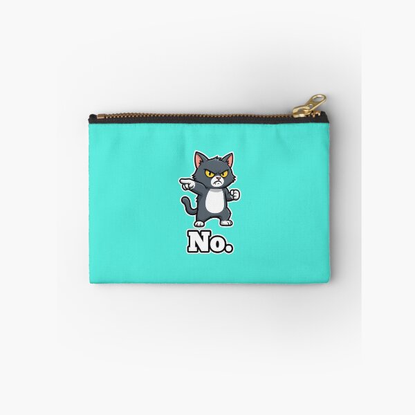 Item preview, Angry Cat - No. | Funny Sarcasm Statement Design designed and sold by Fuechse.