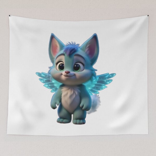 Item preview, Nimbus Creature –Berry Skydrift Nimbus – Magical Fantasy Companion Art designed and sold by Alyas-Creatures.