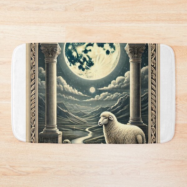 Item preview, Sheepism Tarot – The Moon designed and sold by Thpoar.
