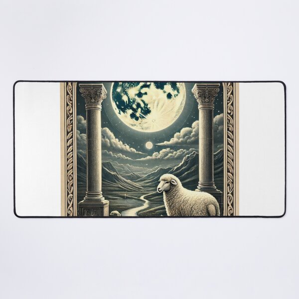 Item preview, Sheepism Tarot – The Moon designed and sold by Thpoar.