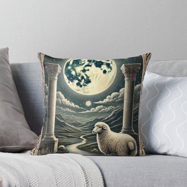 Item preview, Sheepism Tarot – The Moon designed and sold by Thpoar.