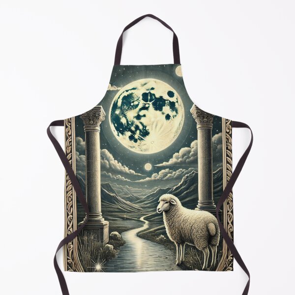 Item preview, Sheepism Tarot – The Moon designed and sold by Thpoar.
