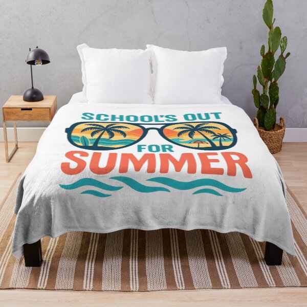 Item preview, School’s Out for Summer Beach Sunglasses Vacation Art designed and sold by flagylART.