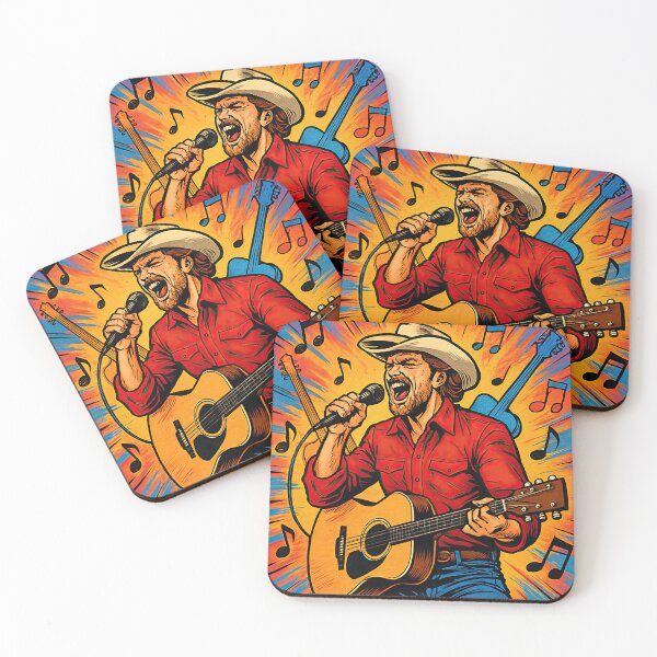 Item preview, Country music | Comics stylCartoone -  designed and sold by ComicsFactory.