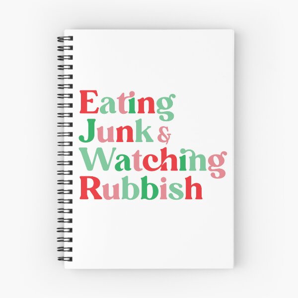 Item preview, Eating Junk and Watching Rubbish Home Alone Xmas designed and sold by MarkFiveDesign.
