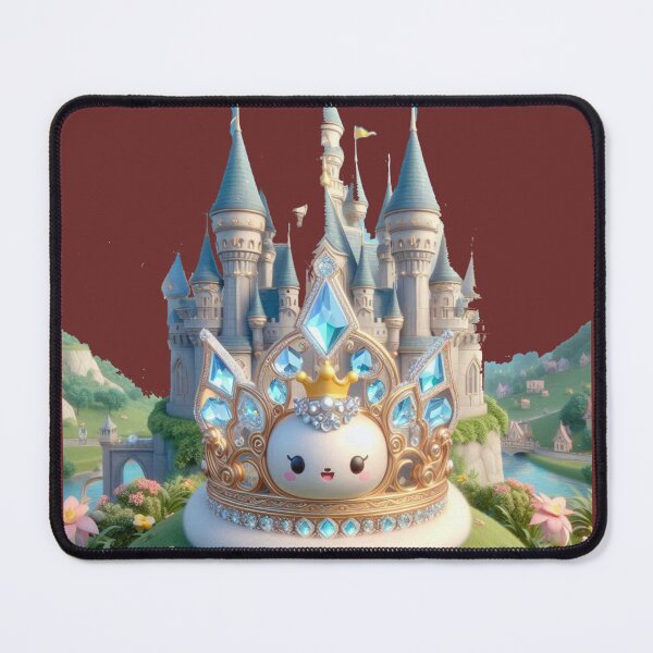 Item preview, Crystal Crown Kingdom – Fairytale Castle Label ,  designed and sold by PaintMeWorld.
