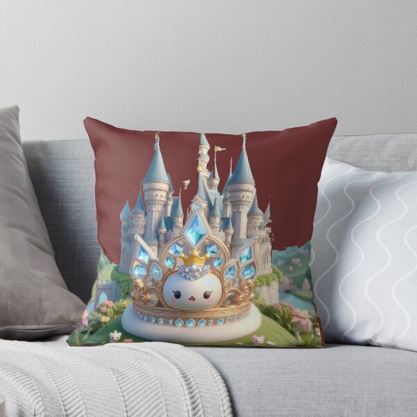 Item preview, Crystal Crown Kingdom – Fairytale Castle Label ,  designed and sold by PaintMeWorld.