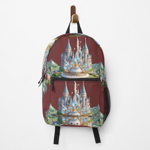 Item preview, Crystal Crown Kingdom – Fairytale Castle Label , designed and sold by PaintMeWorld.