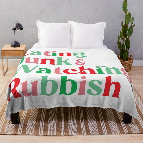 Item preview, Eating Junk and Watching Rubbish Home Alone Xmas designed and sold by MarkFiveDesign.