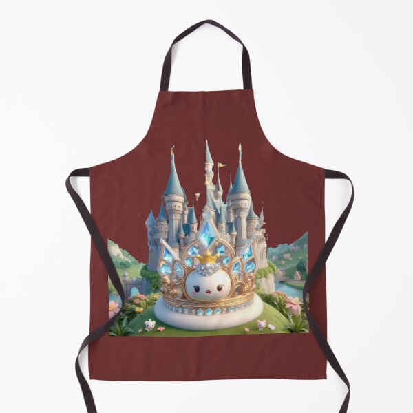 Item preview, Crystal Crown Kingdom – Fairytale Castle Label , designed and sold by PaintMeWorld.