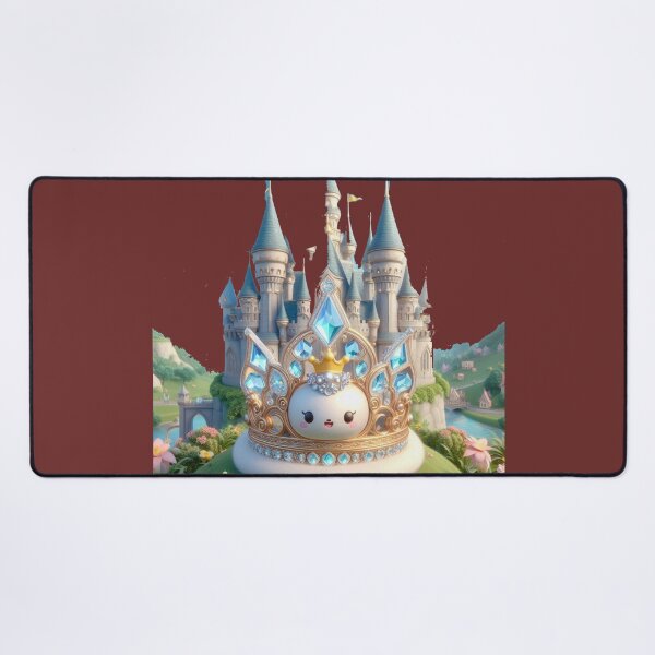 Item preview, Crystal Crown Kingdom – Fairytale Castle Label ,  designed and sold by PaintMeWorld.