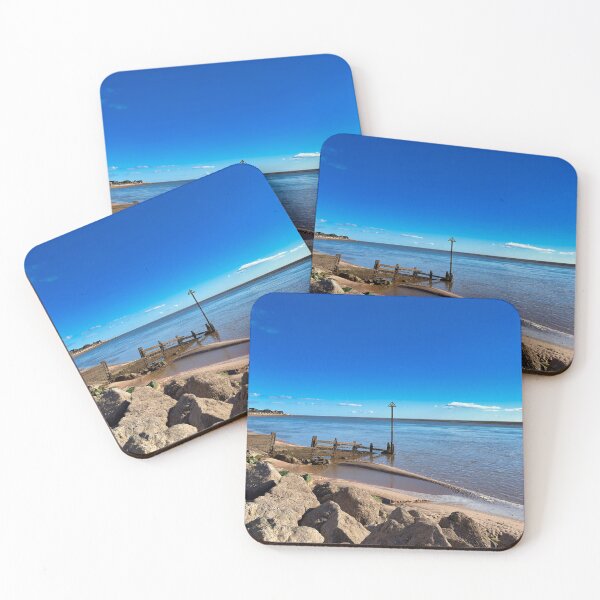 Item preview, Exmouth Beach Rocks - Sunny Day in South Devon, UK designed and sold by leonwoods.