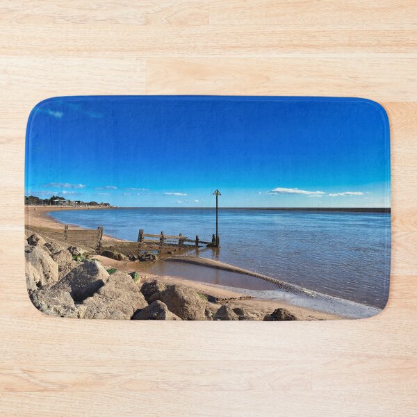 Item preview, Exmouth Beach Rocks - Sunny Day in South Devon, UK designed and sold by leonwoods.