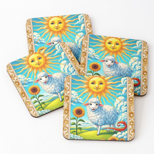 Item preview, Sheepism Tarot – The Sun designed and sold by Thpoar.