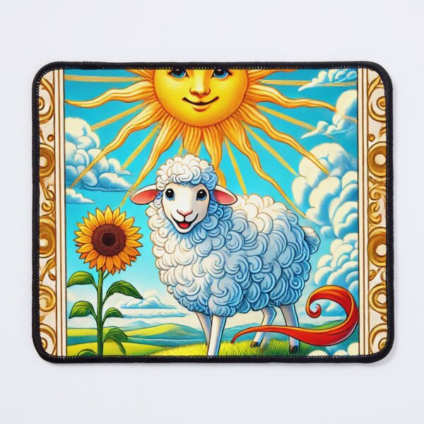 Item preview, Sheepism Tarot – The Sun designed and sold by Thpoar.