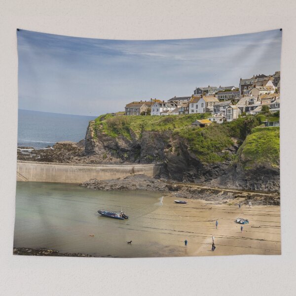 Item preview, Tranquility in Port Isaac designed and sold by Viv Thompson Photography .