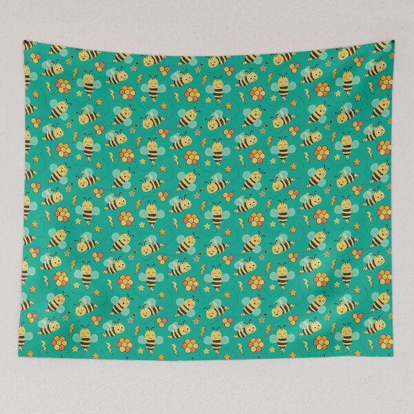 Item preview, All The Buzz Lightning Stinger Bees designed and sold by SamAnnDesigns.