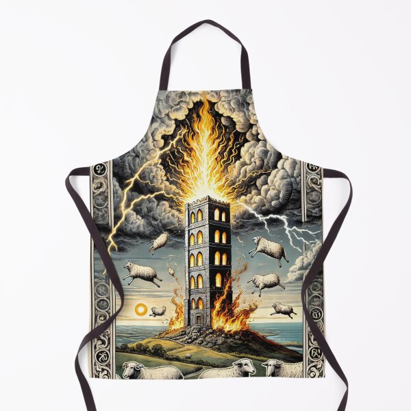Item preview, Sheepism Tarot – The Tower designed and sold by Thpoar.