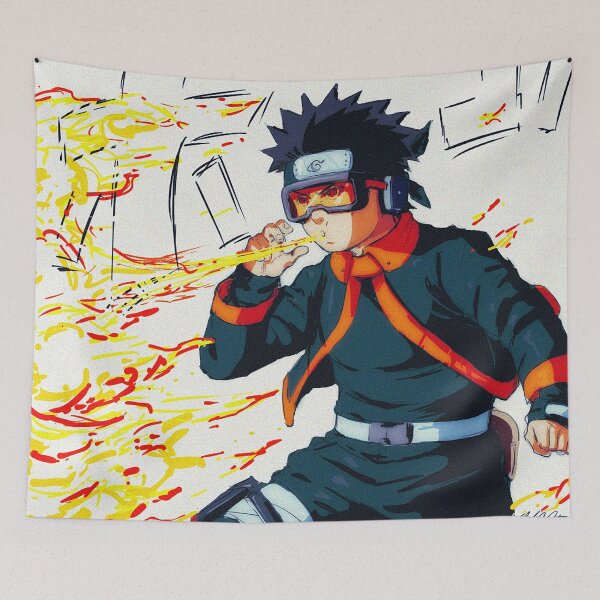 Item preview, Obito Fire Ball Jutsu! designed and sold by markclarkii.