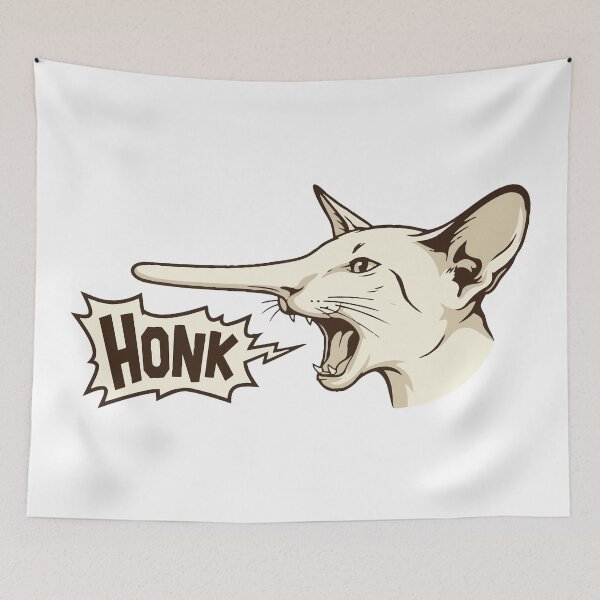 Item preview, Honk If You Are Hungry Oriental Shorthair designed and sold by Petzzz.