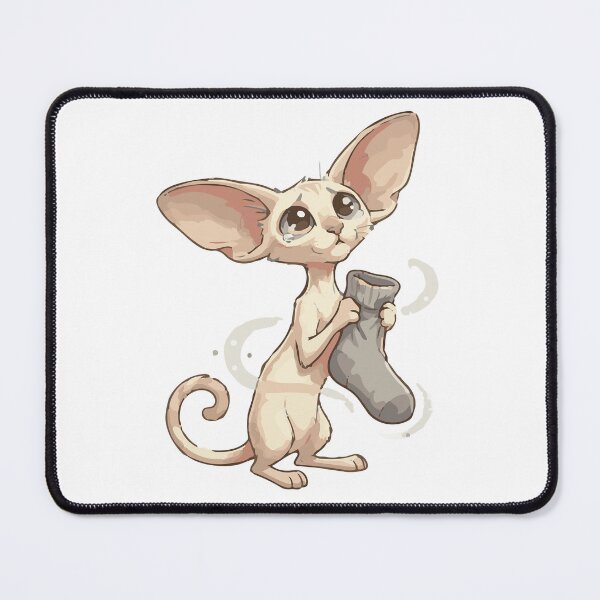 Item preview, Free The House Elf Cat With Sock designed and sold by Petzzz.