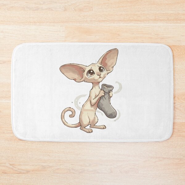 Item preview, Free The House Elf Cat With Sock designed and sold by Petzzz.