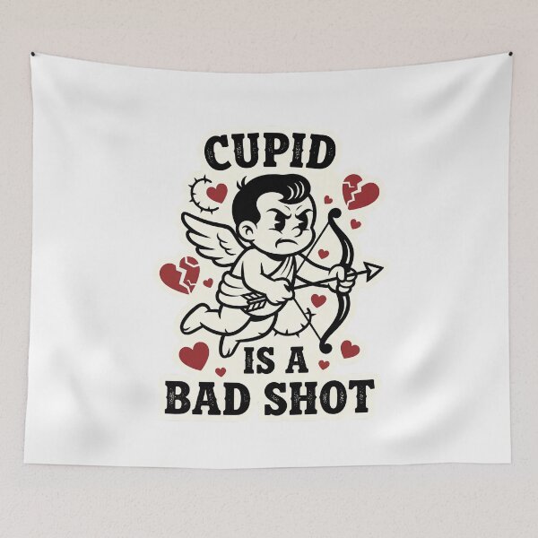 Item preview, Cupid Is A Bad Shot designed and sold by Muj1n.