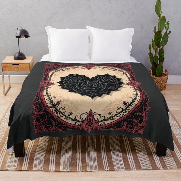 Item preview, Baroque And Gothic Black Roses designed and sold by taiche.